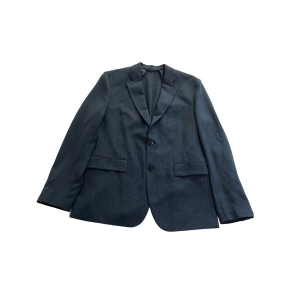 J. Lindeberg Hopper U Active Hopsack Blazer in Blue Melange - Picture 1 of 8